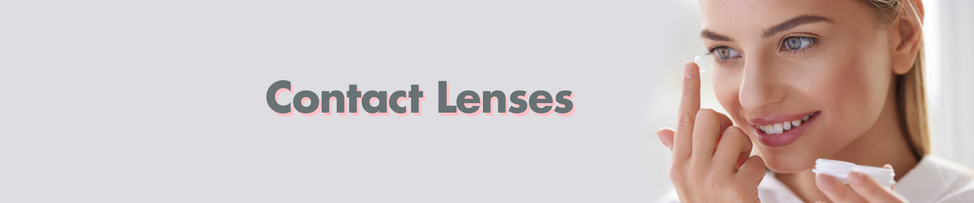 contact lenses types page header