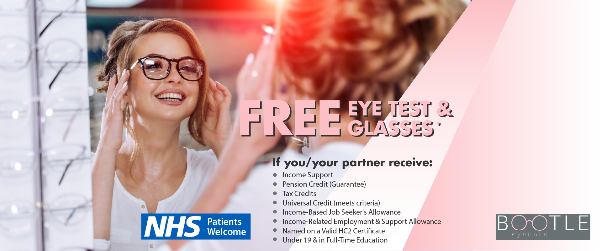 free nhs banner