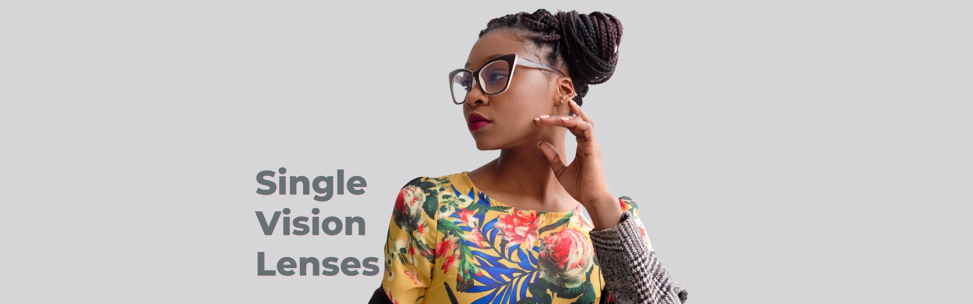 single vision lenses page header